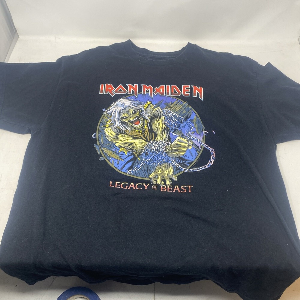 Iron Maiden Legacy Of The Beast T Shirt L